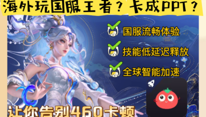 海外打王者怎么不卡教程